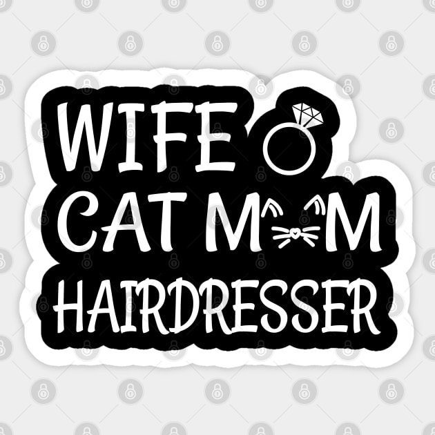 Hairdresser Sticker by Elhisodesigns